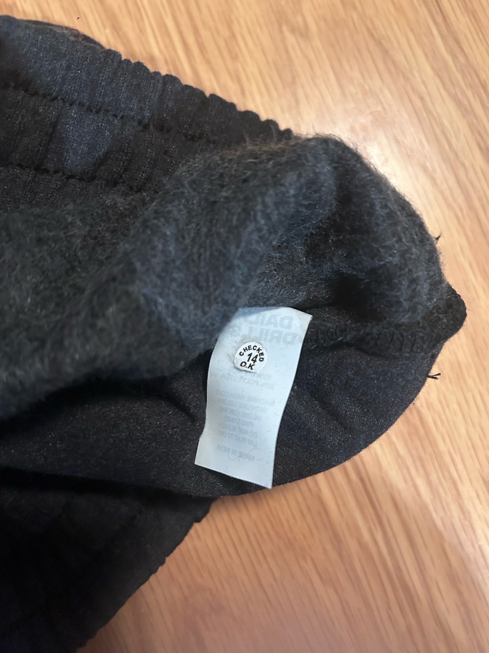Daily Drills Fleece Super Shorts - Charcoal Grey Size M/L NWT - Picture 10 of 12